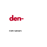 dnkktn dk denmark copenhagen danmark Sticker