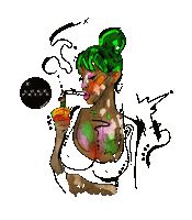 Lukepricedesigns green gay stoner lukepricedesigns Sticker