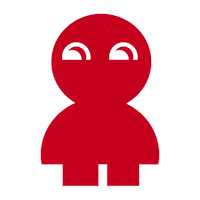 nexeo red eyes wink search Sticker