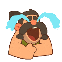 joy lol Sticker by Almost a Hero