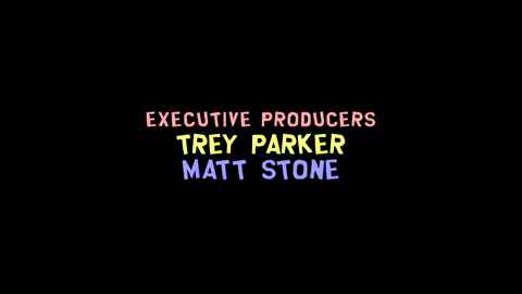 credits ending GIF by South Park 