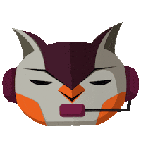 Nia Sleeping Sticker by Nvoip