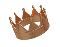 3D Queen Sticker by kingpin