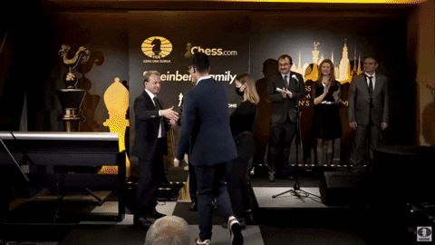 First Place Winner GIF by FIDE - International Chess Federation