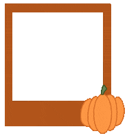 Fall Orange Sticker