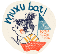 Swim Euskara Sticker by KOKOAK Eider Eibar