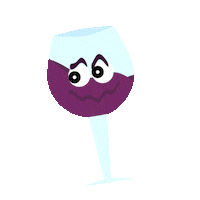 Wine Drinking Sticker by Todd Rocheford
