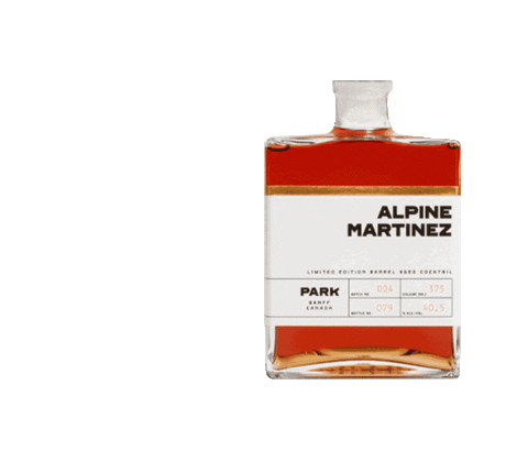 Banff National Park Canada Sticker by Park Distillery