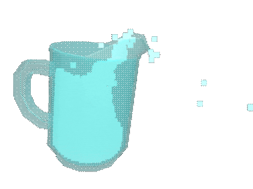 3D Water Sticker by jjjjjohn