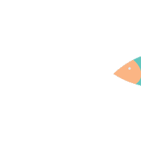 palm jumeirah fish Sticker