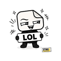 ztikix funny lol laugh laughing Sticker