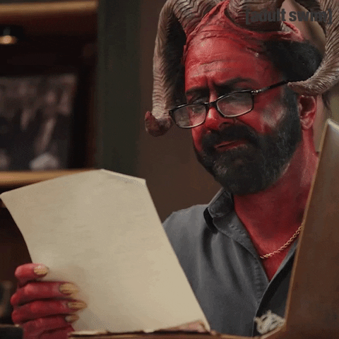 adultswim giphyupload look glasses office GIF