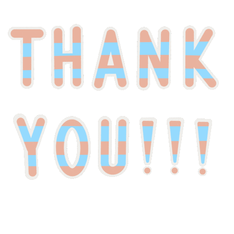 Thanks Thank You Sticker