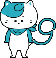 Cat 猫 Sticker by graph Co.,Ltd.
