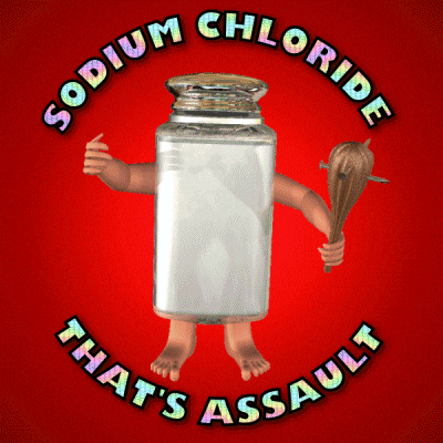 Sodium Chloride Salt GIF