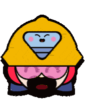 Brawl Stars Laughing Sticker