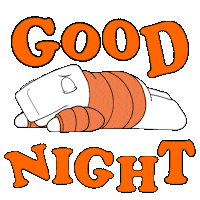Tired Good Night Sticker by Ordinary Friends