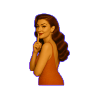 Roxanne Sticker by Tasha Zima
