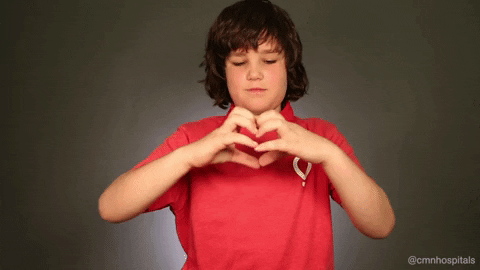 i love you GIF by Children's Miracle Network Hospitals