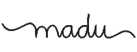 Madu Logo Sticker by Madu Brand