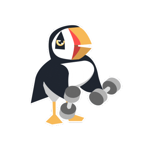 Bird Puffin Sticker by RSPB