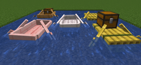 GIF of Boats Rocking in the water