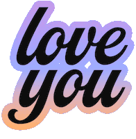 Happy Love You Sticker