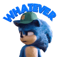 Paramount Pictures Wow Sticker by Sonic The Hedgehog