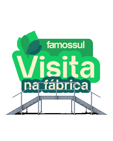 Visita Sticker by Famossul