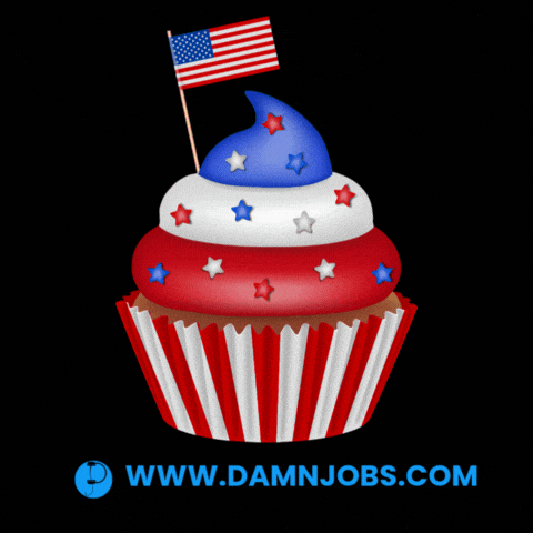 United States Celebration GIF by Damnjobs