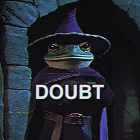 Suspicious Magic GIF