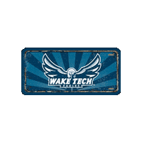 Eagles Soaring Sticker by Wake Technical Community College