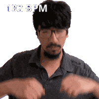 132 Beats Sticker