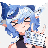 Kitty Vtuber GIF
