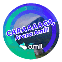 amilinstitucional arena Cuidado certo amil Sticker