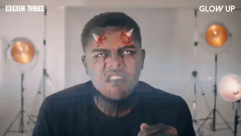 Glow Up Make-Up GIF by BBC Three