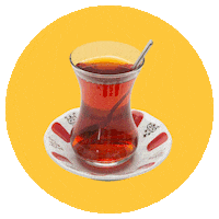mevlanacay çay turkish tea çay saati türk çayı Sticker