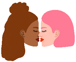 Girl Love Sticker by Bodil Jane