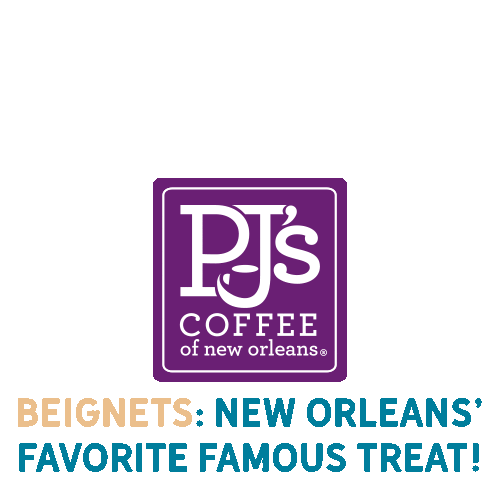 New Orleans Latte Sticker by PJ's Coffee