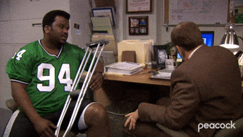 Darryl Broke His Ankle