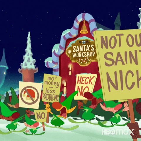 Santa Claus Animation GIF by HBO Max