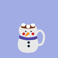 Stay Warm Hot Chocolate GIF by Jessica Lau