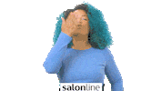 girl kiss Sticker by Salon Line
