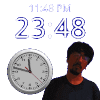11 Pm Sticker
