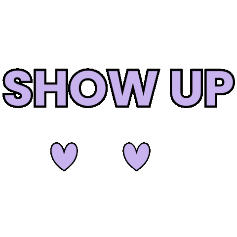 Fitness Show Up Sticker by Queens - Pole. PIlates. Recovery