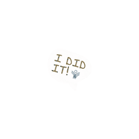 I Did It Graduation Sticker by Hugh Baird College and University Centre