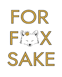 The Fox M Sticker by The Fox Mercantile