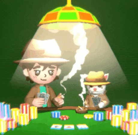 TrencherArt giphygifmaker giphycreatortest poker cards GIF