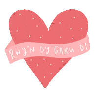 rubydoobydoodles cymraeg welsh caru cariad Sticker
