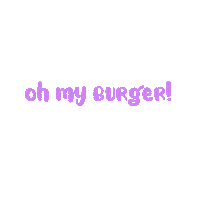 Oh My God Omg Sticker by bready burger